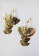 Load image into Gallery viewer, Earring Brass - SUN GODDESS