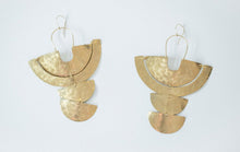 Load image into Gallery viewer, Earring Brass - SUN GODDESS