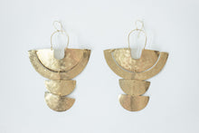 Load image into Gallery viewer, Earring Brass - SUN GODDESS