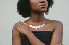 Load image into Gallery viewer, Necklace Silver - WAVE COLLAR