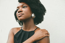 Load image into Gallery viewer, Hoop Earring Silver - WAVE