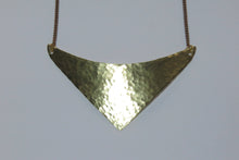 Load image into Gallery viewer, Necklace Brass - SHIELD

