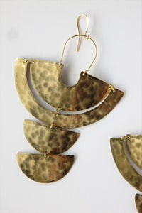 Earring Brass - SUN GODDESS
