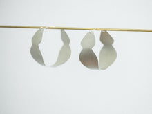 Load image into Gallery viewer, Hoop Earring Silver - VESSEL
