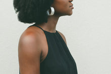 Load image into Gallery viewer, Hoop Earring Silver - EBB
