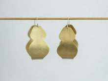 Load image into Gallery viewer, Hoop Earring Brass - VESSEL
