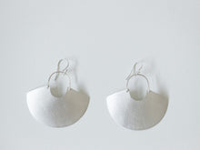 Load image into Gallery viewer, Earring Silver - GODDESS SHIELD MINI
