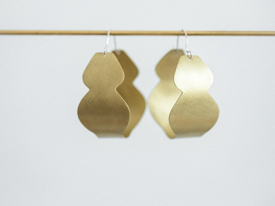 Hoop Earring Brass - VESSEL